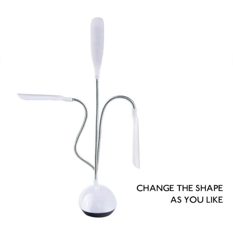Opvouwbare Mini Tafellamp Kids Reading Night Light Slaapkamer Home Decoratie Desktop Oogbescherming Studie Lamp Led Licht