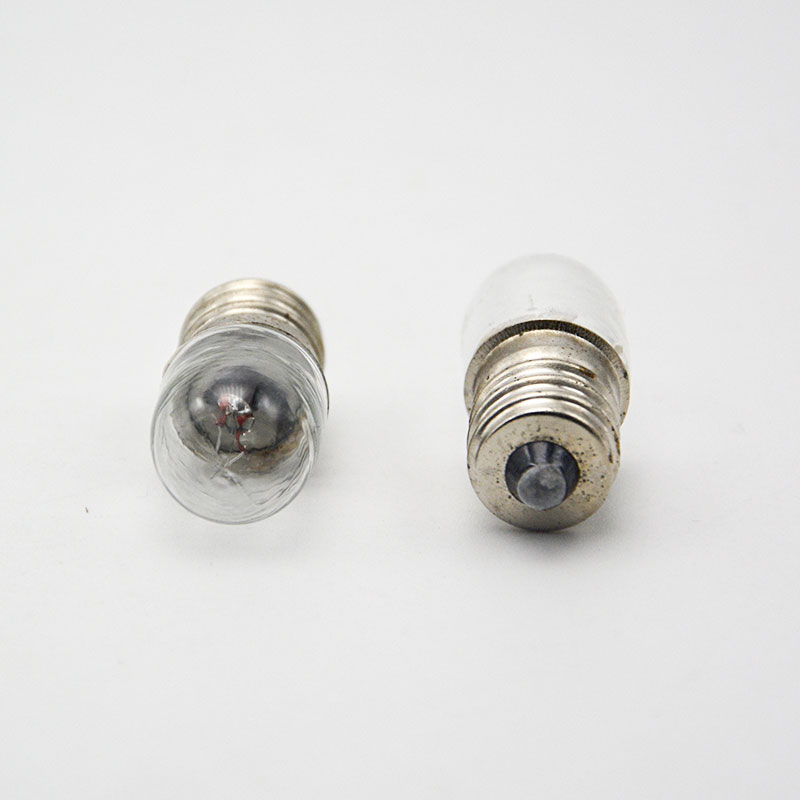 E12 indikatorlampe 18v 24v 28v 0.11a 30v 2w e12 værktøjsudstyr varm gul lampe 10 stk