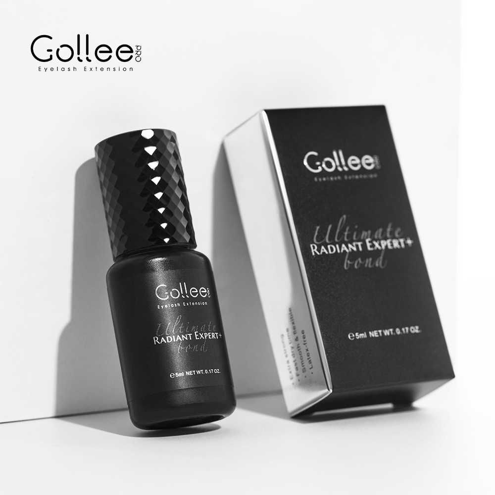 Gollee Eyelash Glue 0.5s Fast drying lashes glue for Salon Artist Eyelash Extensions Glue Profession eyelash extension supplies