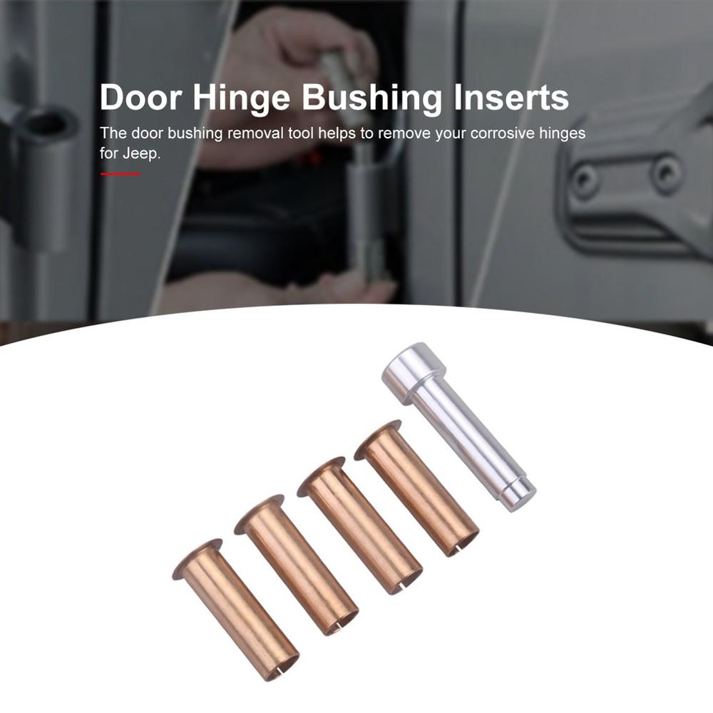Door Hinge Bushing Inserts Car Repair Kit for Jeep for TJ for Wrangler