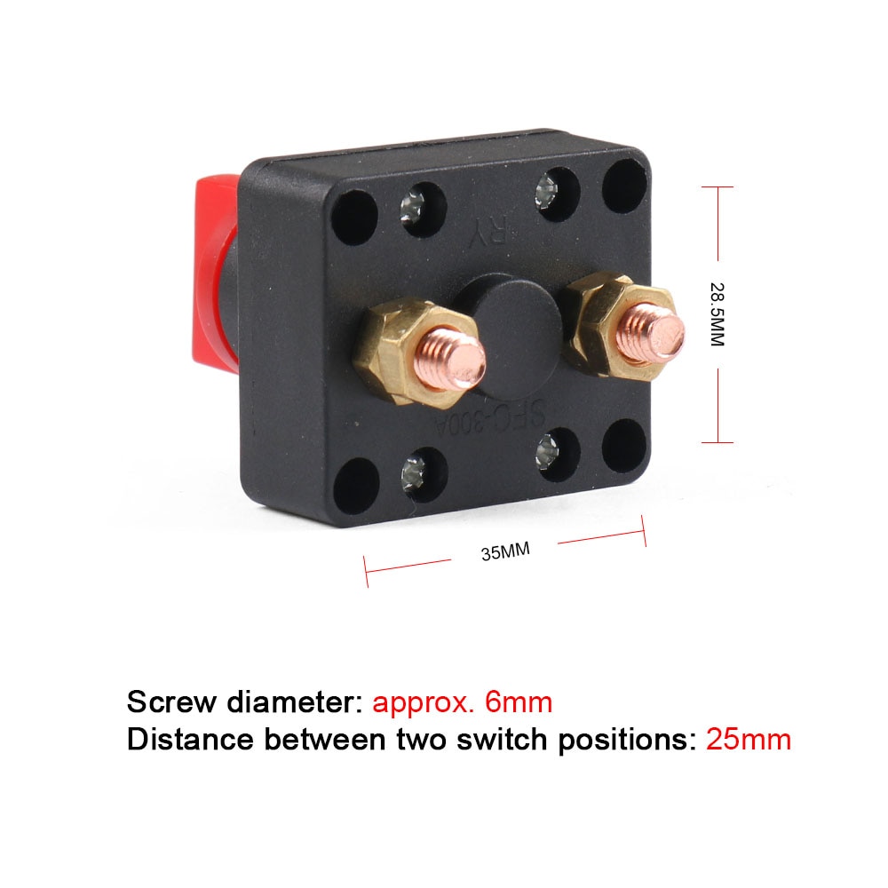 Aislador de batería para coche, barco, caravana, 12V, 100A