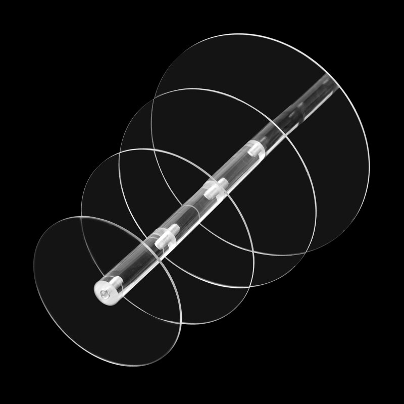 Cake Holder Round Acrylic 3/4 Tier Cupcake Cake Stand Assemble and Disassemble Home Birthday Tools Party Stands Decoration