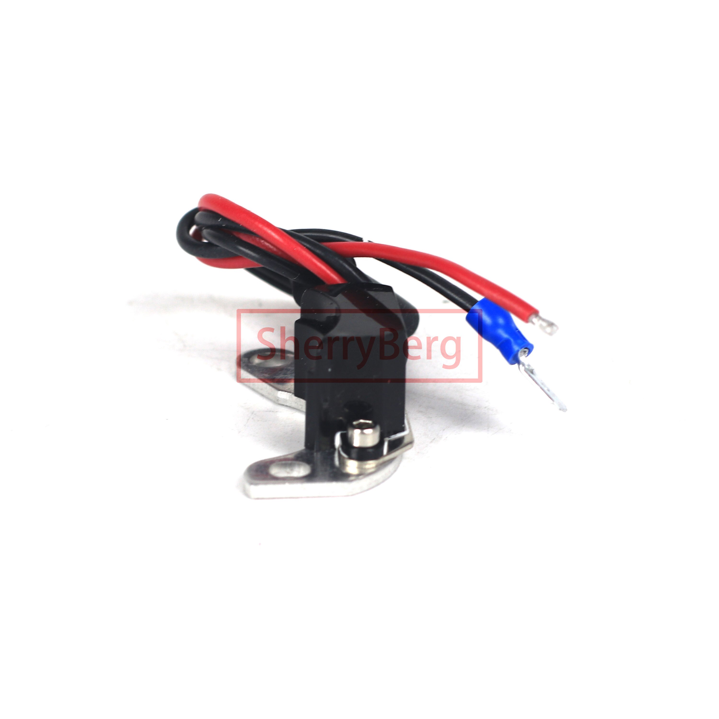SherryBerg Distributor Electronic Ignition Kit for Lucas 45D 43D &amp; 59D Distributor Positive Earth Extra Aluminum plate