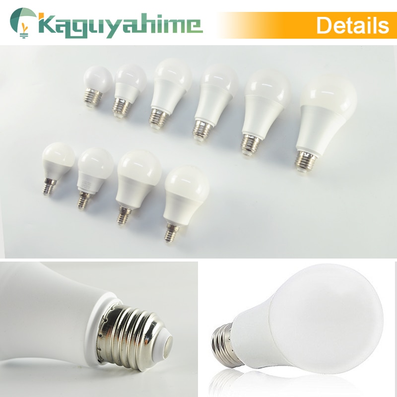 = (K) = 10 stücke LED E27 Licht E14 Birne 3W 6W 9W 12W 15W 20W zusammengesetzt Aluminium LED Lampe E14 AC 220V 240V Lampada Ampulle Scheinwerfer