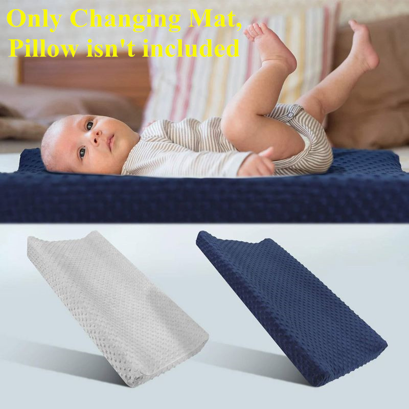 Soft Reusable Diaper Changing Pad Cover Solid Color Polyester Foldable Travel Baby Breathable Diaper mat Sheets Cover