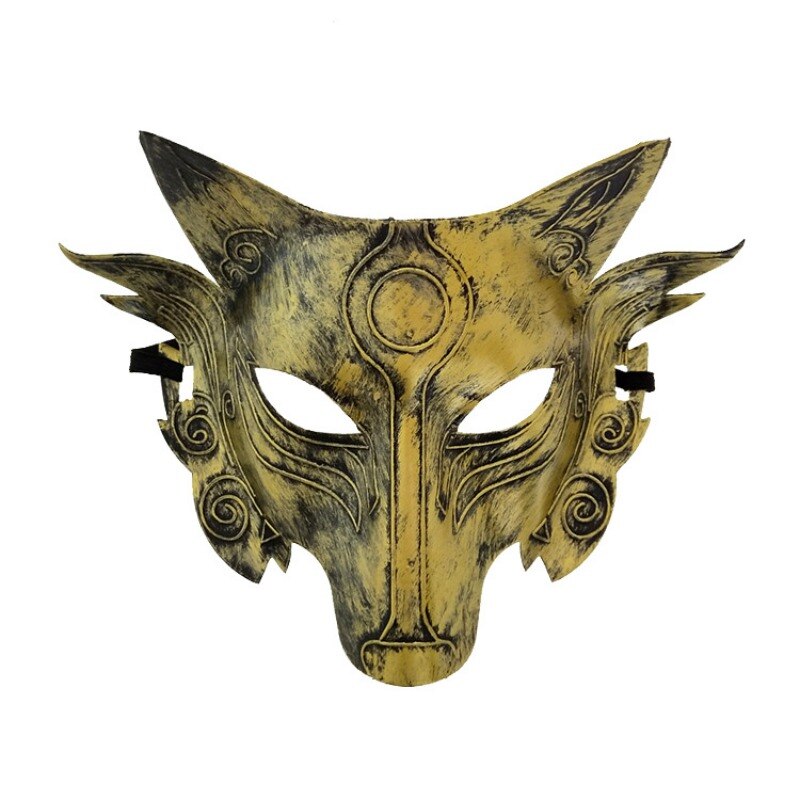 X masque de tête de loup pour Halloween fête Carnaval mascarade Cosplay Bar Performances décorations: G1