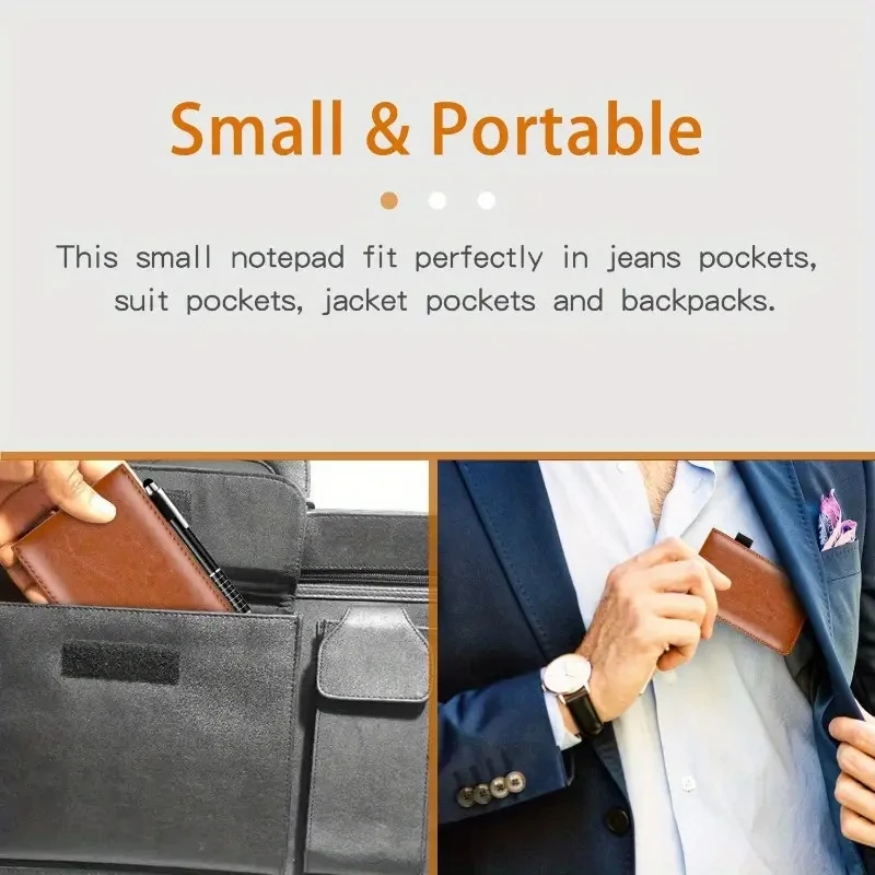 Small Pocket Notepad Diary Mini Portable Notebooks With Pen School Supplies Stationery Useful Office