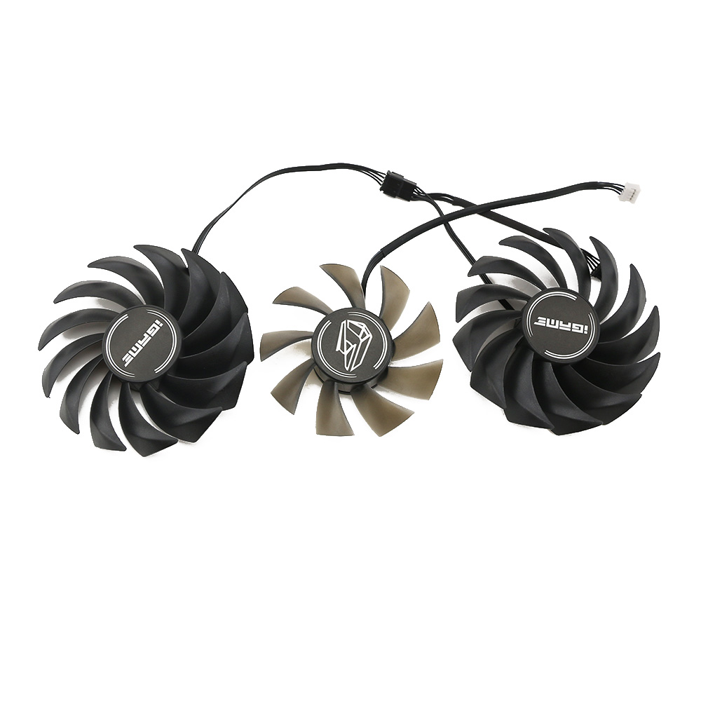 PVA080E12R Cooling Fan 90mm For Colorful iGame GeForce RTX 3060 3070 3090 Advanced RTX 3080 Ti RTX3090 kudan RTX3070 Ti Fans: Red