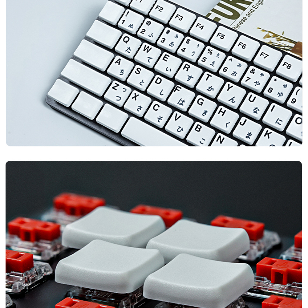CHOSFOX PBT Keycaps CFX Low Profile For Kailh Choc... – Grandado
