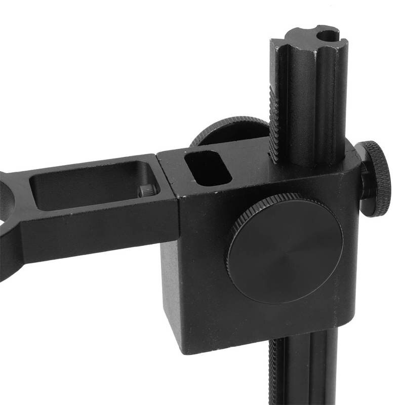 Ramię mikroskopu ramię podtrzymujące mikroskop przemysłowy przenośny wspornik ze stopu aluminium na stół mini rama