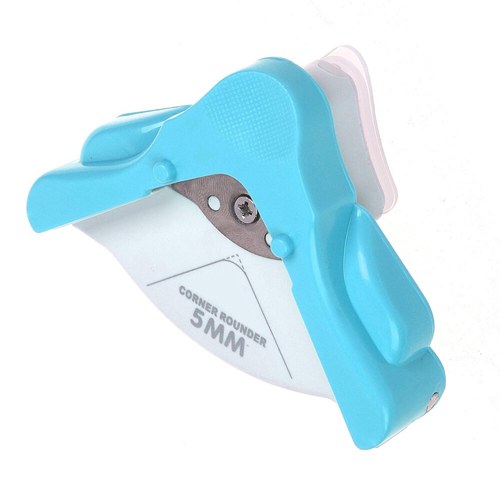 R5 DIY Mini Corner Rounder 5mm Card Paper Punch Craft Circle Pattern Photo Cutter Tool Stationery Hand Hole Craft Scrapbooking
