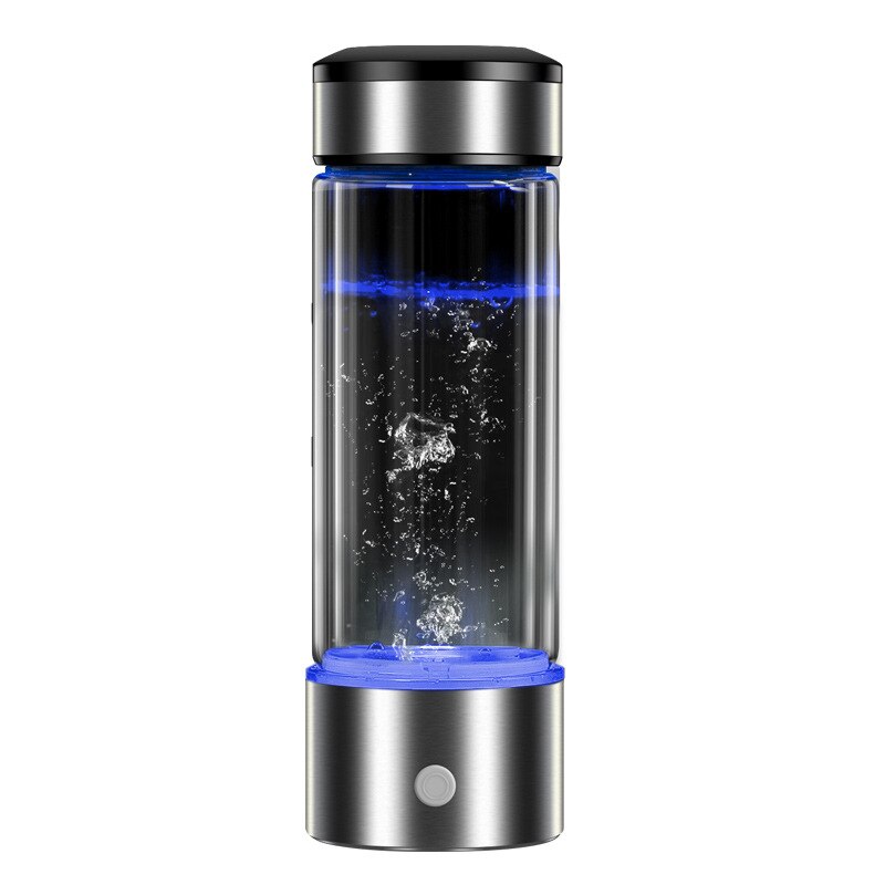 Draagbare Waterstof Generator Water Fles Hydrogens-Rijke 430Ml Drinken Water Alkaline Lonizer Cup Usb Oplaadbare Gezonde