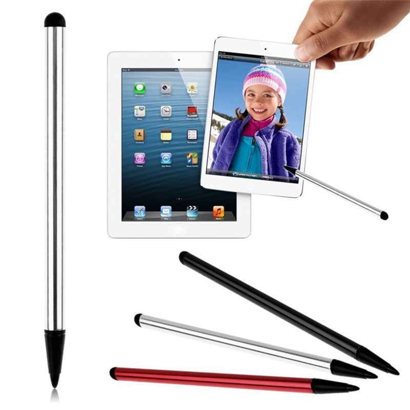 1Stck 2 in 1 Touchscreen Stift Stift Kugelschreiber für Telefon Tablette Smartphone