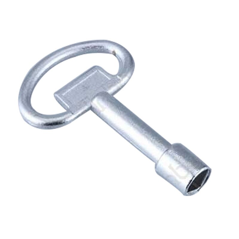 Hissdörr nyckel triangelnyckel universalnyckel tågknapp 1 bit metallnyckelnyckel för 9 x 8mm triangelpanellås: Jag är tetragonal