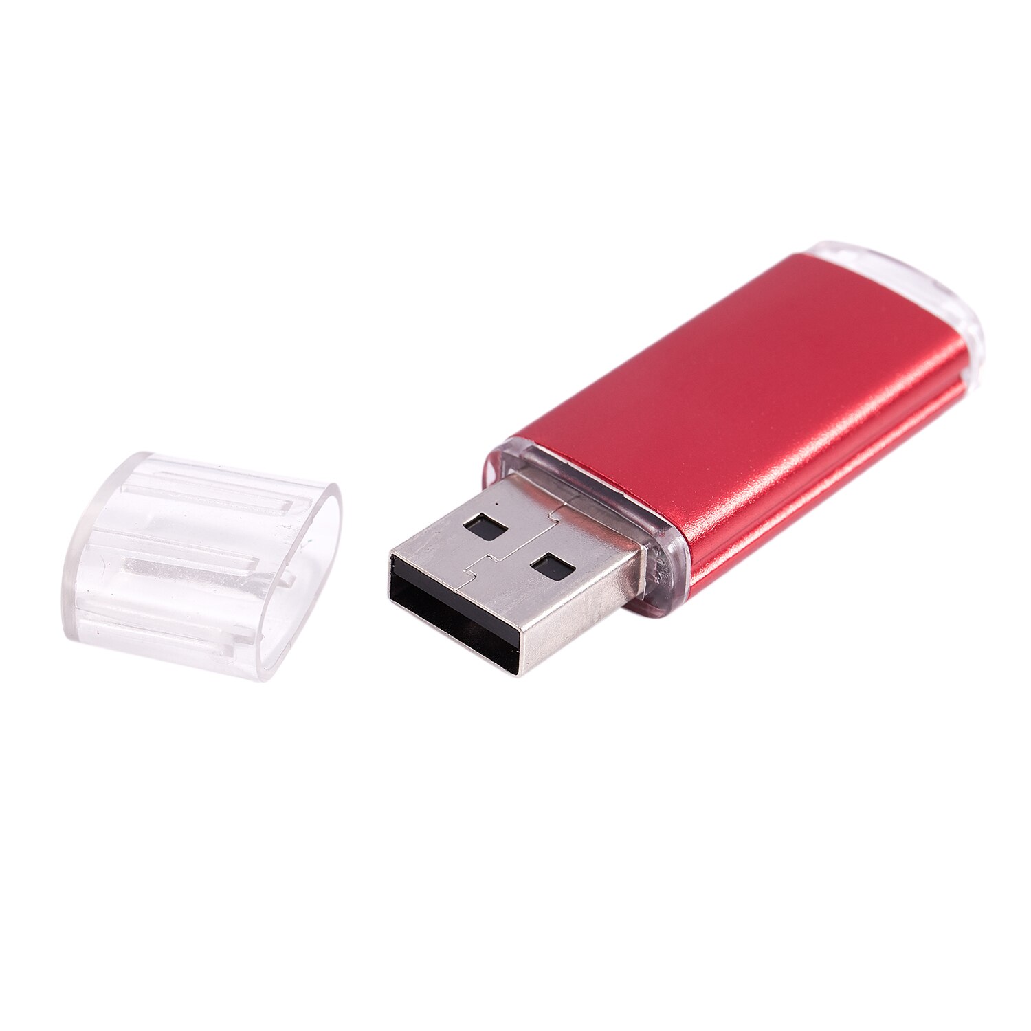 10pcs USB Flash Drive 128 MB Sleutelhanger Flash-geheugenstick U-Disk voor Win 8 PC , rood