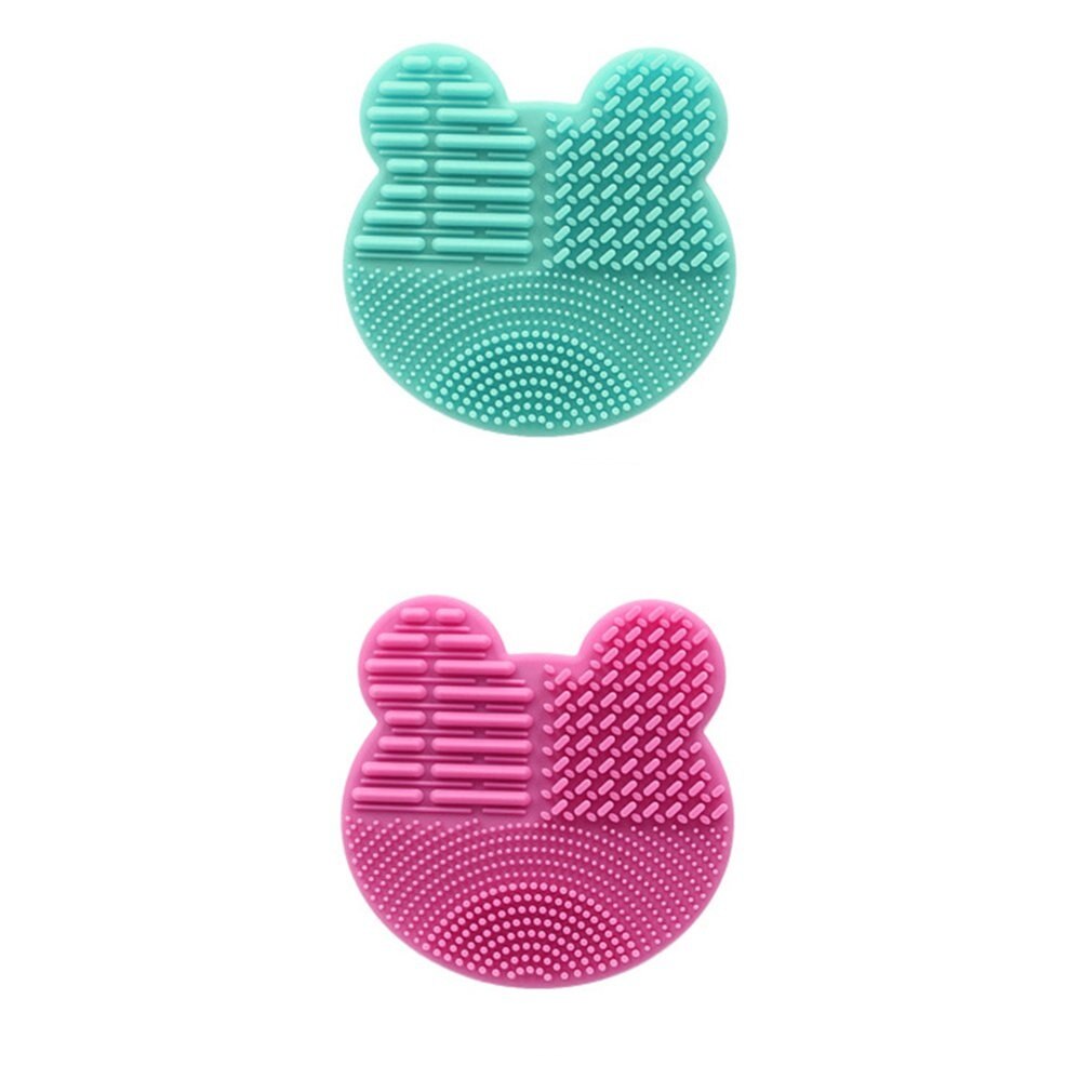 Lovely Brush Cleaner Washing Brush Pad Cleaning Mat Makeup Brush Cleaner