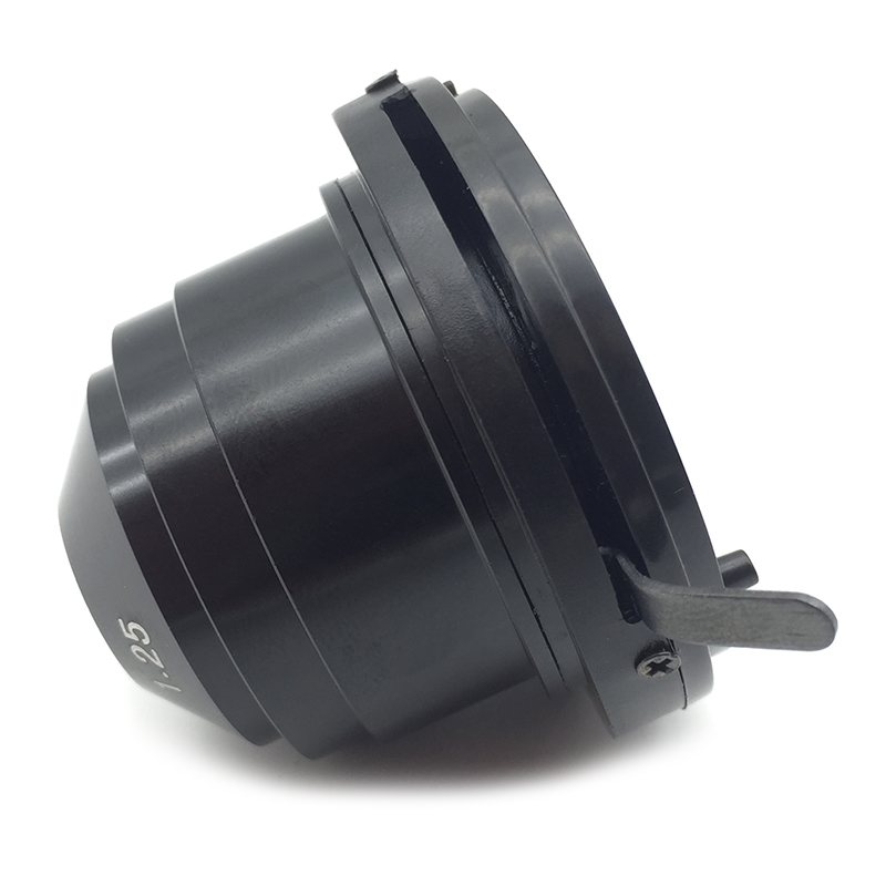 Biological Microscope Abbe Condenser Collecting Mirror Lens1.25 37 mm Microscope Parts Accessory