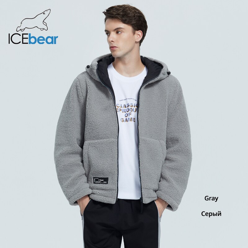 Icebear Winter Vrouwen Jas Korte Katoenen Jas Polar Fleece Jas Unisex Kleding MWC20966D: M614 / 52