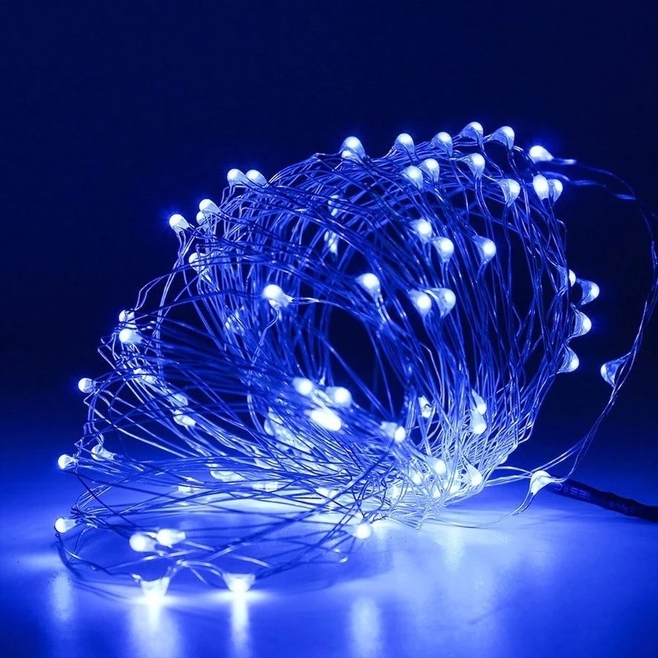 LED Wine Bottle Lights with Cork,1/2/3M Cork Lights Fairy Mini String Lights for Liquor Bottles Crafts Party Wedding Decoration: Blue / 300W