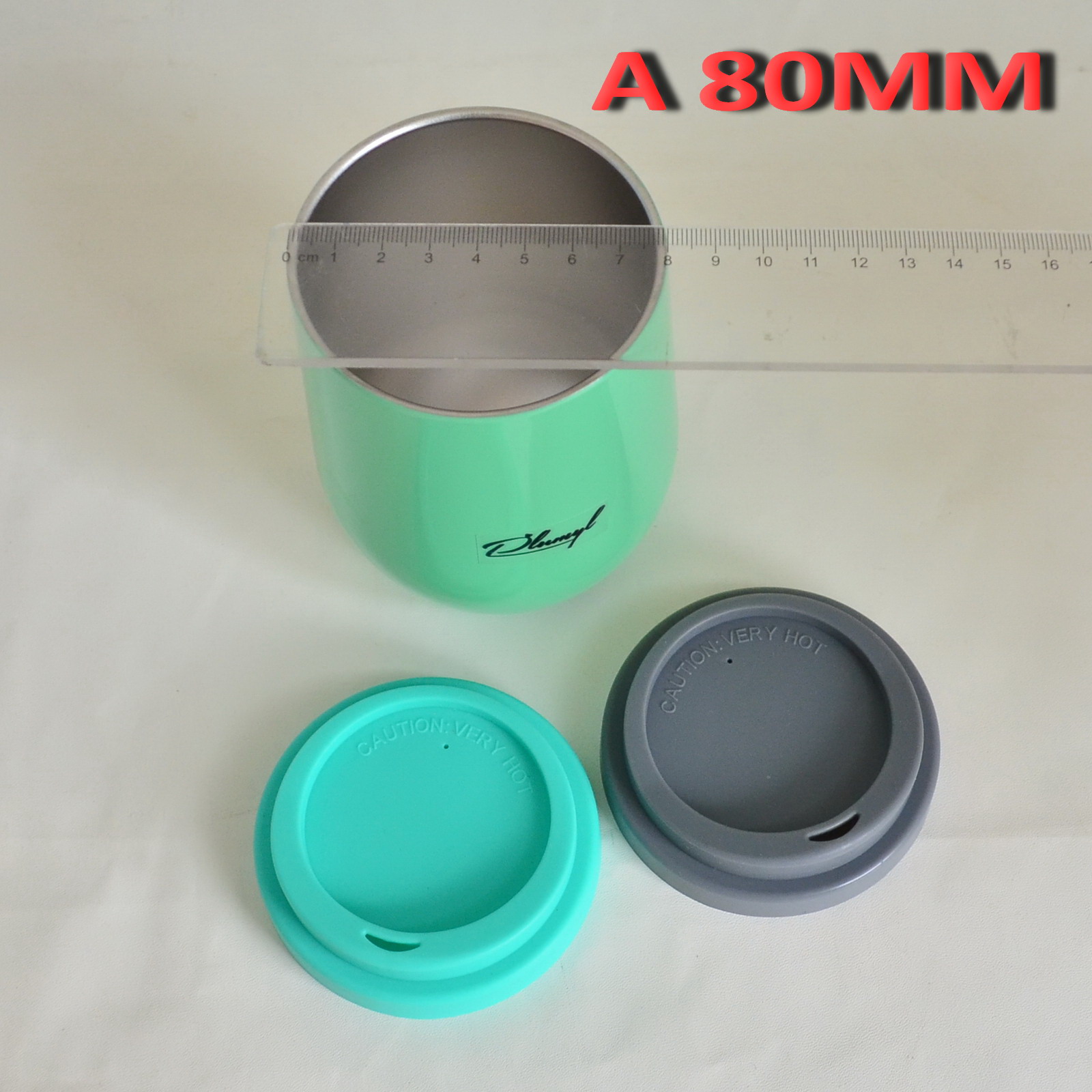 silicone lids(90mm/ 80mm) for Ceramic mugs Silicone Insulation Leakproof Cup Lid Heat Resistant Anti-Dust Mug Cover