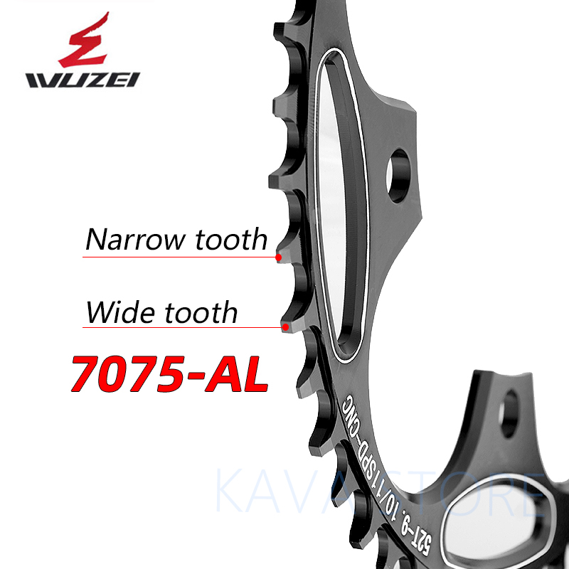 Racefiets kettingblad 110/130 bcd 50/52/54/56/58/60t narrow wide enkel kettingblad fiets crank accessoires tandplaat onderdelen