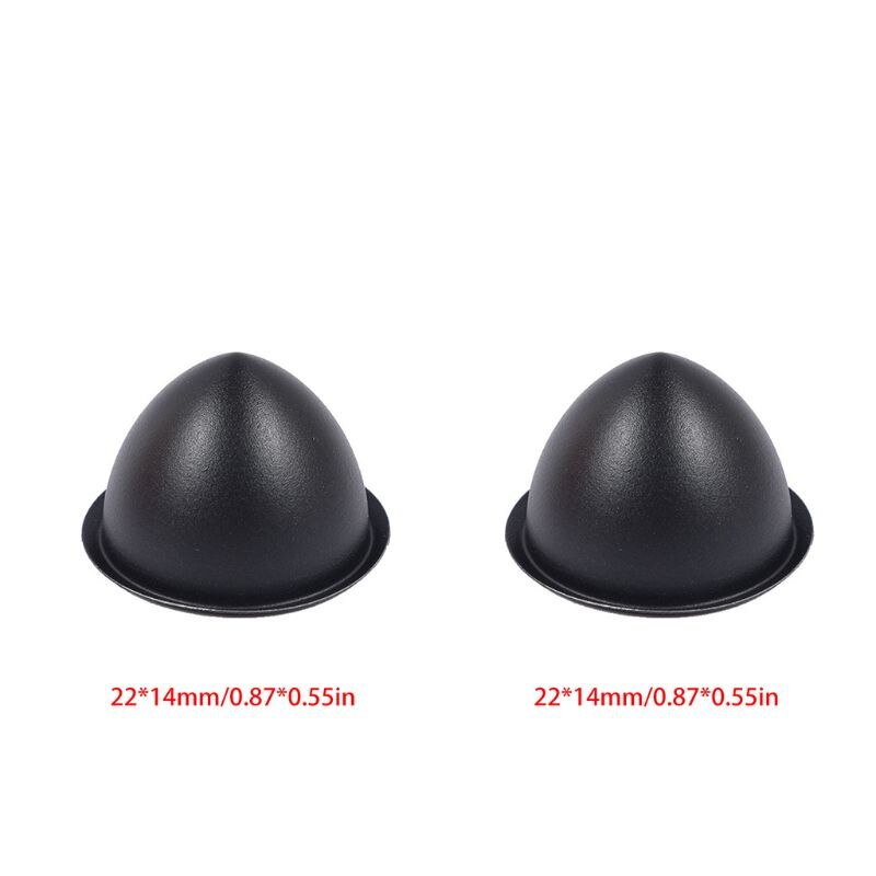 2PCS Plasitc/Aluminum/PP Dustproof Cover Bullet Head Dust Cap for Speaker Parts: C