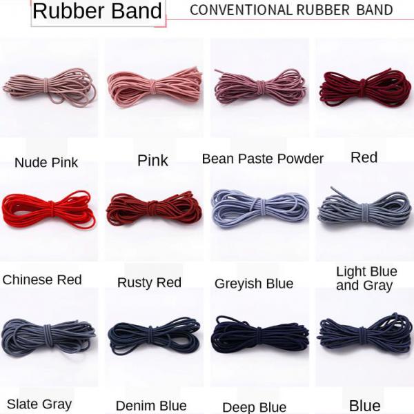 5M 5.5 Yards Elastic Cord Sewing Accessories 2.8mm Diameter Stretch Bungee Cord