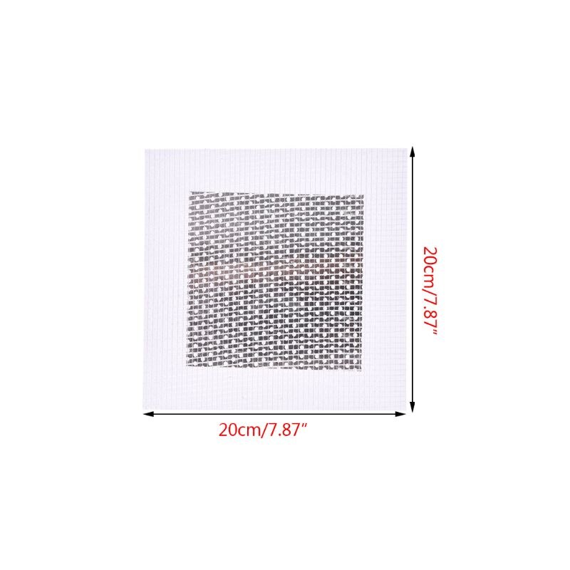 Mesh væg reparation patch klæbende fix gipsvæg hul loft gips skader 4/6/8 ''  j2ha