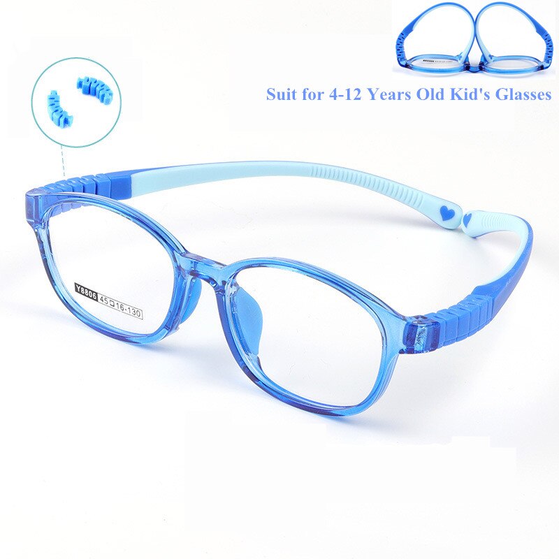4-12Year-old Ultralight Flexibele Soft Kids Frame Kinderen Optische Brilmontuur Bril Voor Sight Lenzenvloeistof Lunettes De Vue