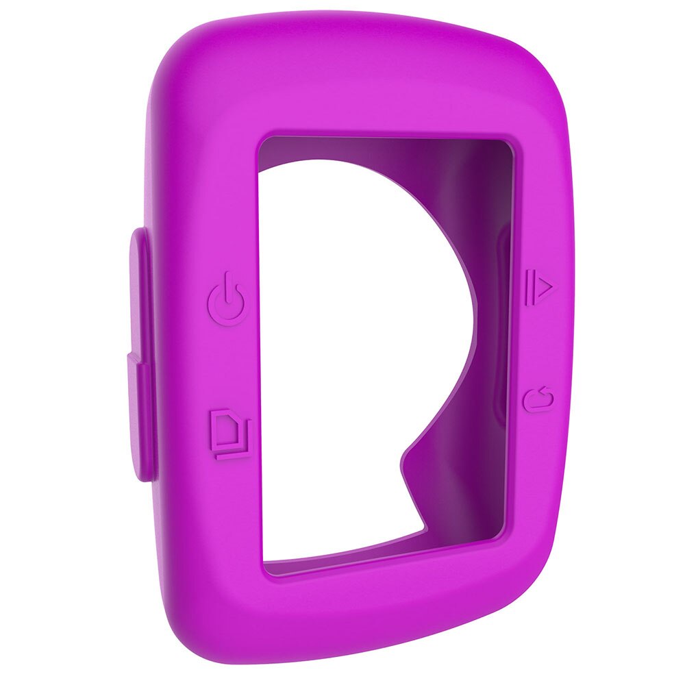 Ciclismo GPS Garmin Edge 520 200 500 funda protectora protege la cubierta de goma de silicona caso bicicleta ordenador Edge 520 200, 500: edge200 500 Purple