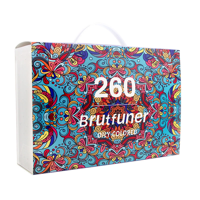 Brutfuner 48/72/120/150/160/180 kolory ołówki profesjonalne drewno olejne miękkie kredka akwarelowa robić szkolnych przybory robić szkicowania: Lawenda