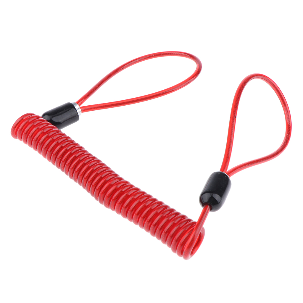 Motorcycle Engine Stop Kill Switch Safety Tether Lanyard Pit Dirt Quad Bike