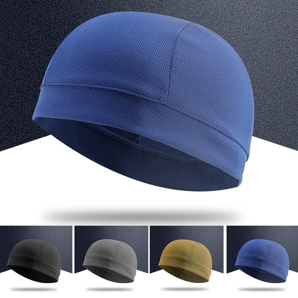 Motorhelm schedel binnenmuts coolmax hoed snel drogend ademende hoed racepet onder helm muts motorcrosshelm