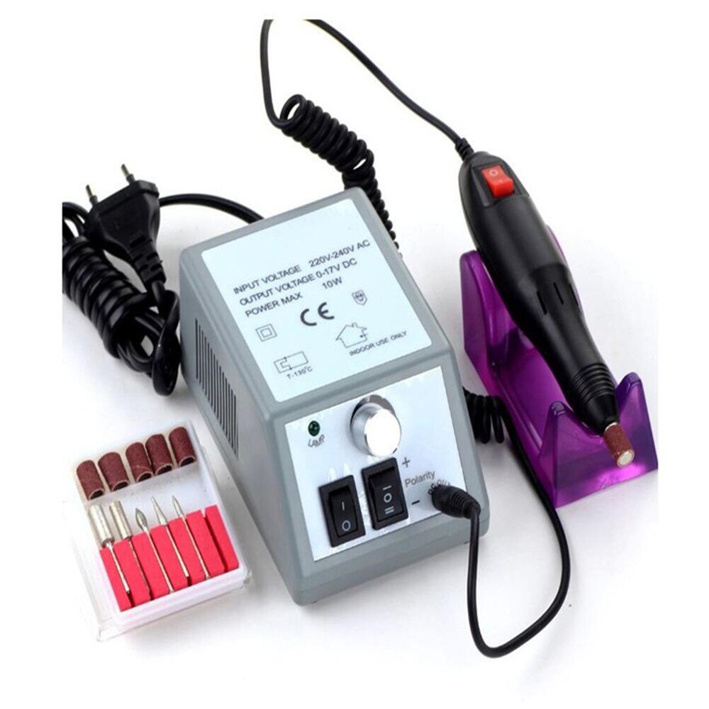 Electric Nail Drill Gel Nail Drill Acrylic Drill Mini Nail Electric File Nail Art Drill Strong Art Nails Manicure Nail Machine