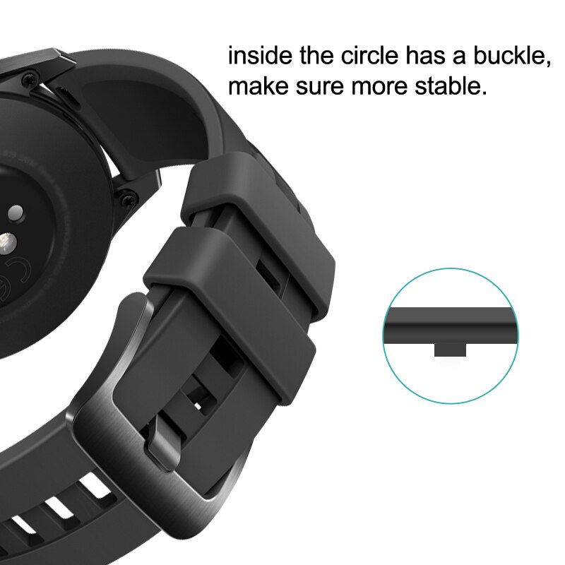 5Pc Siliconen Band Keeper 18Mm 20Mm 22Mm 24Mm Band Rubber Loop Ring Rubber Horloge Bands accessoires Houder Locker