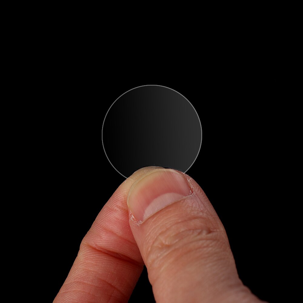 2 ark användbar transparent rund pvc glans klar prick tätning klistermärke självhäftande etikett rån försegling transparent fil tätning