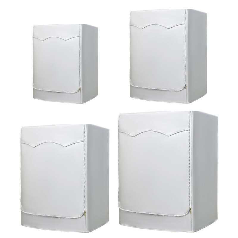 A0KE Washing Machine Cover Waterproof Front-Loading Fully Automatic Roller Washer Oxford Cloth Laundry Dryer Dustproof Sunscreen