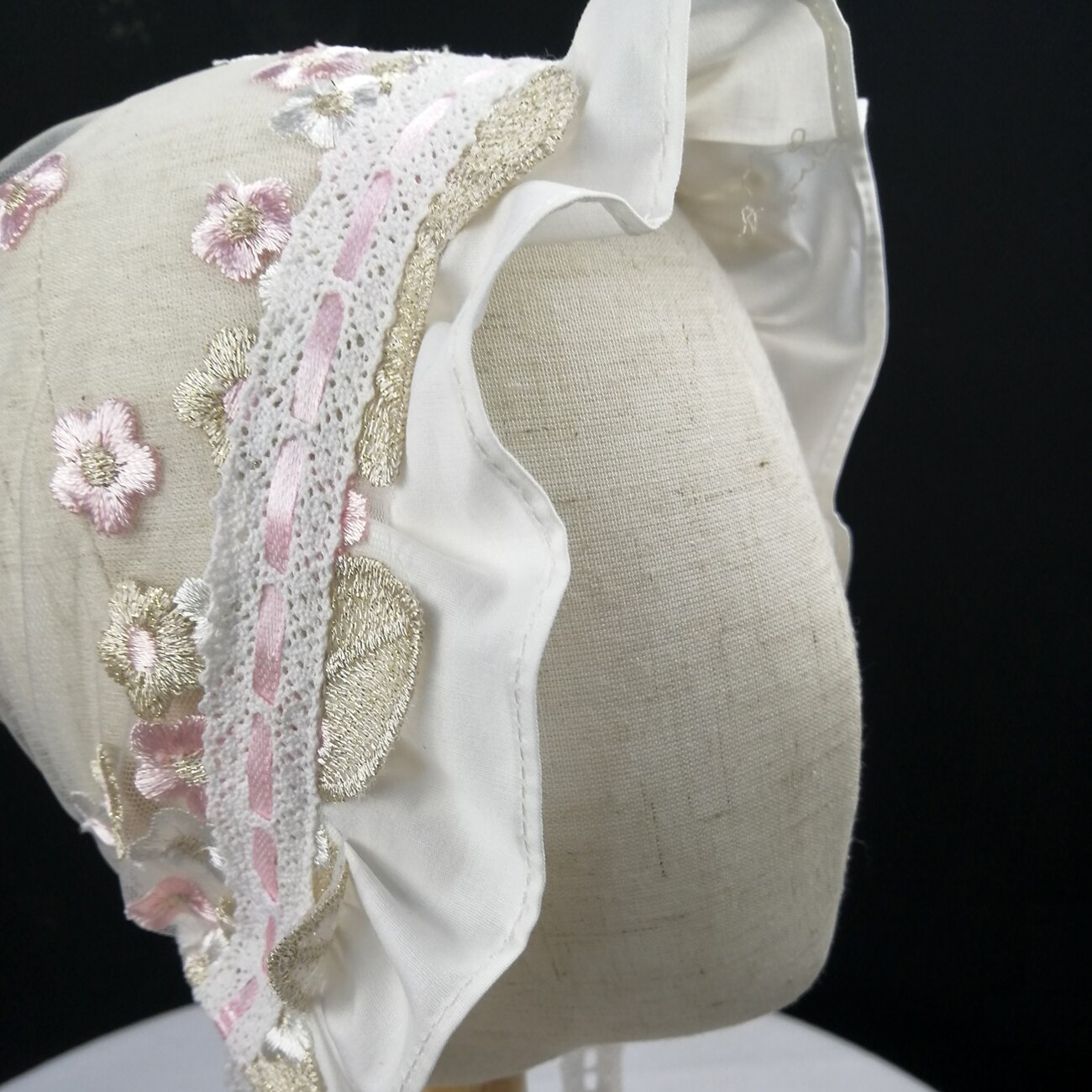 Lolita lace Spanish Princess Maid hats baby photography props toddler girls kids hat bonnet turban: 1003