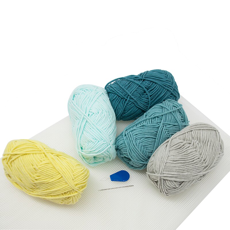 Mesh Cloth Thread Yarn Embroidery Needle Threader Set For Latch Hook Rug Hooking