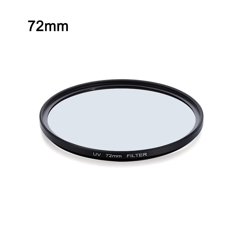 Camera UV Round Filter DSLR Clear Lens 49MM 52MM 55MM 58MM 62MM 67MM 72MM 77MM Camera Accessories