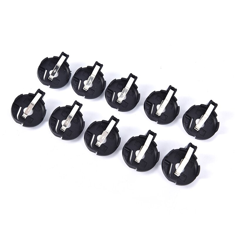 10 Stks/partij CR2032 CR2025 CR2016 Batterijhouder Knoopcel Houder Socket Case