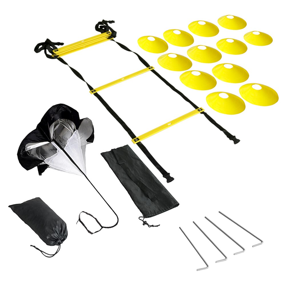 Universele stalen paal trainingsapparatuur schijf kegel driehoek gesp voetbal hockey behendigheidstraining snelheidsset verstelbare sporten