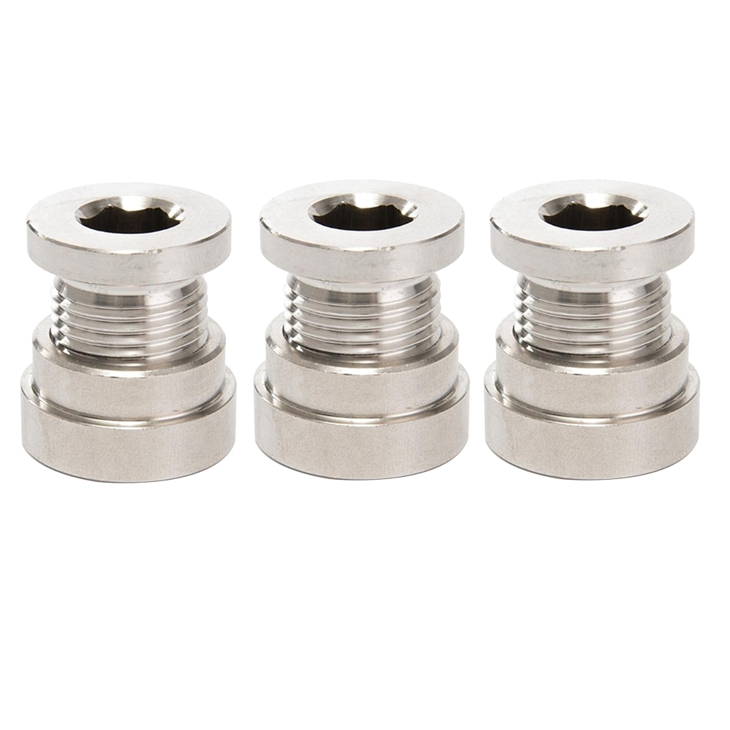 3 pcs Universal O2 Sensor Nut, for Exhaust Systems with M18 x 1.5 Sensor Holes
