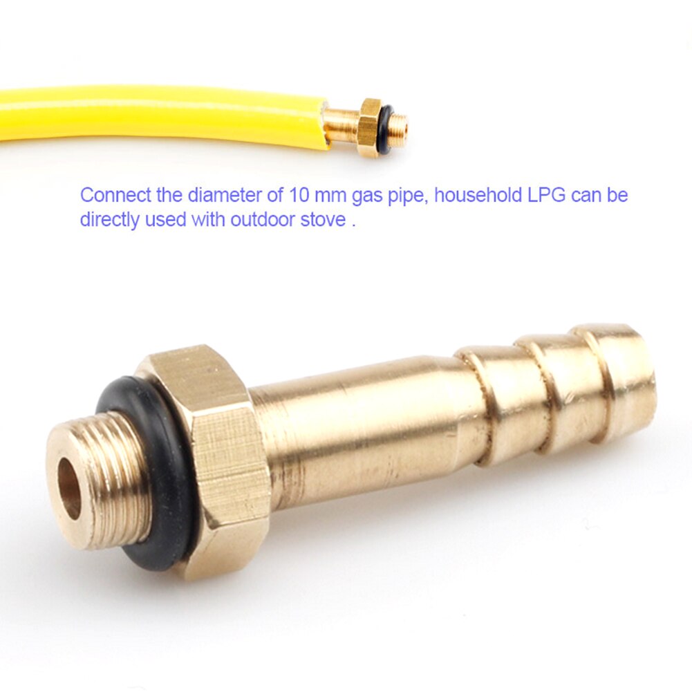 Outdoor Camping Stove Switching Valve Accessories Connector Copper Cylinder Gas Tank Adapter Gas Tank Accessories