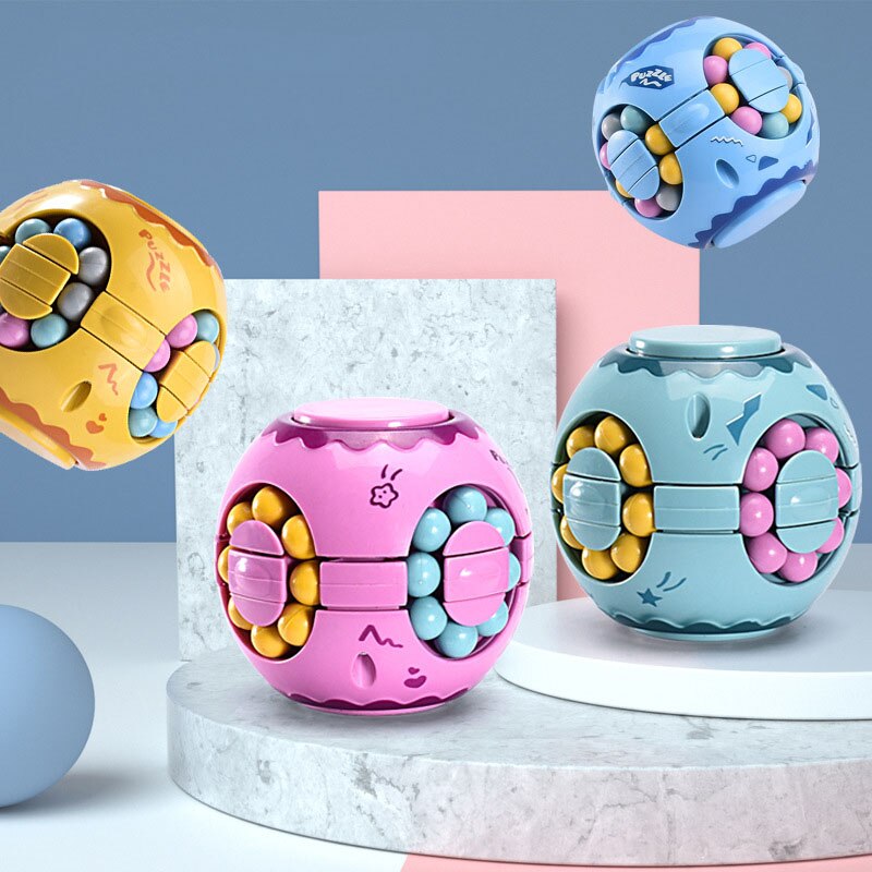 Klassieke Fidget Speelgoed Hamburger Cubes Magic Cube 360 Graden Creatieve Speelgoed Strange-Vorm Rotatie Voor Kinderen