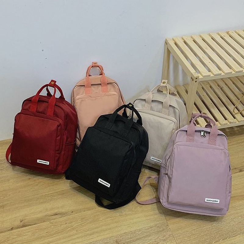 Vrouwen Rugzakken Brand Waterdicht Grote Capaciteit Vintage Nylon Schooltas Voor Tieners Meisjes Rugzak Vrouwen