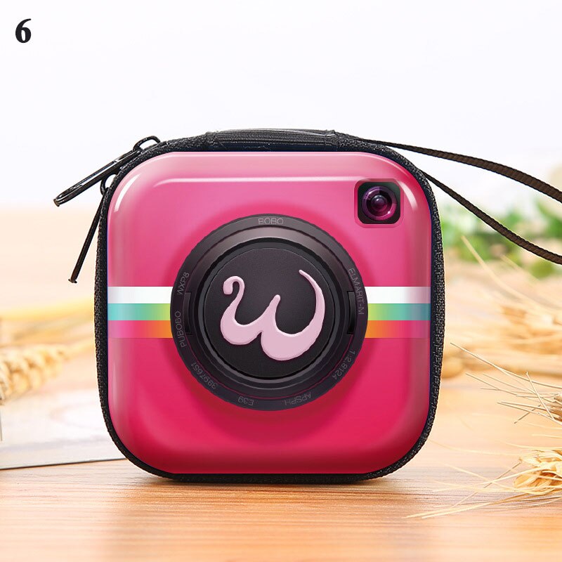 Retro Geldbörse Kreative Weißblech Platz Geldbörse Kopfhörer Tasche Kopfhörer Tasche Lagerung Box niedliche Geldbörse frauen brieftasche: 6