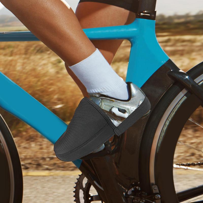 Outdoor winddichte warmer fietsoverschoenen Holle onderkant hak Lint voorkomt vallen Winterfietsuitrusting Accessoires