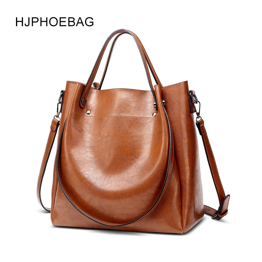 Hjphoebag Vrouwen Tas Mode Pu Leer Grote Size Dames Messenger Bag Grote Capaciteit Schoudertas YC023