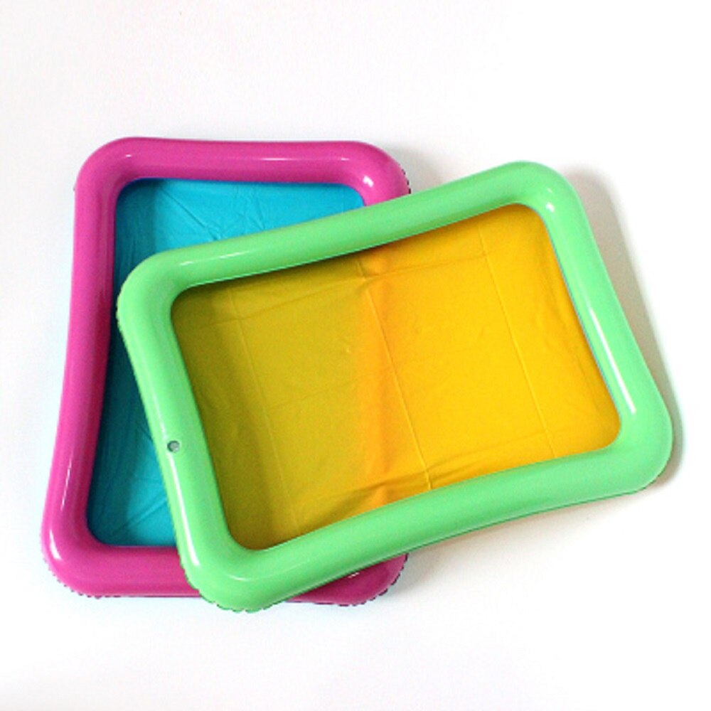 1Pcs Zomer Zwembad Float Opblaasbare Zand Lade Speelgoed Voor Kinderen Spelen Zand Strand Zwembad Drijvende Party Speelgoed